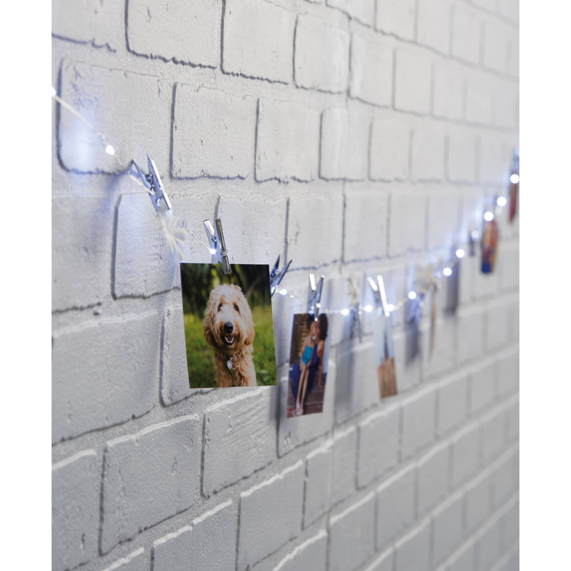 45ct. Warm White LED Iridescent Clip Lights by Ashland®